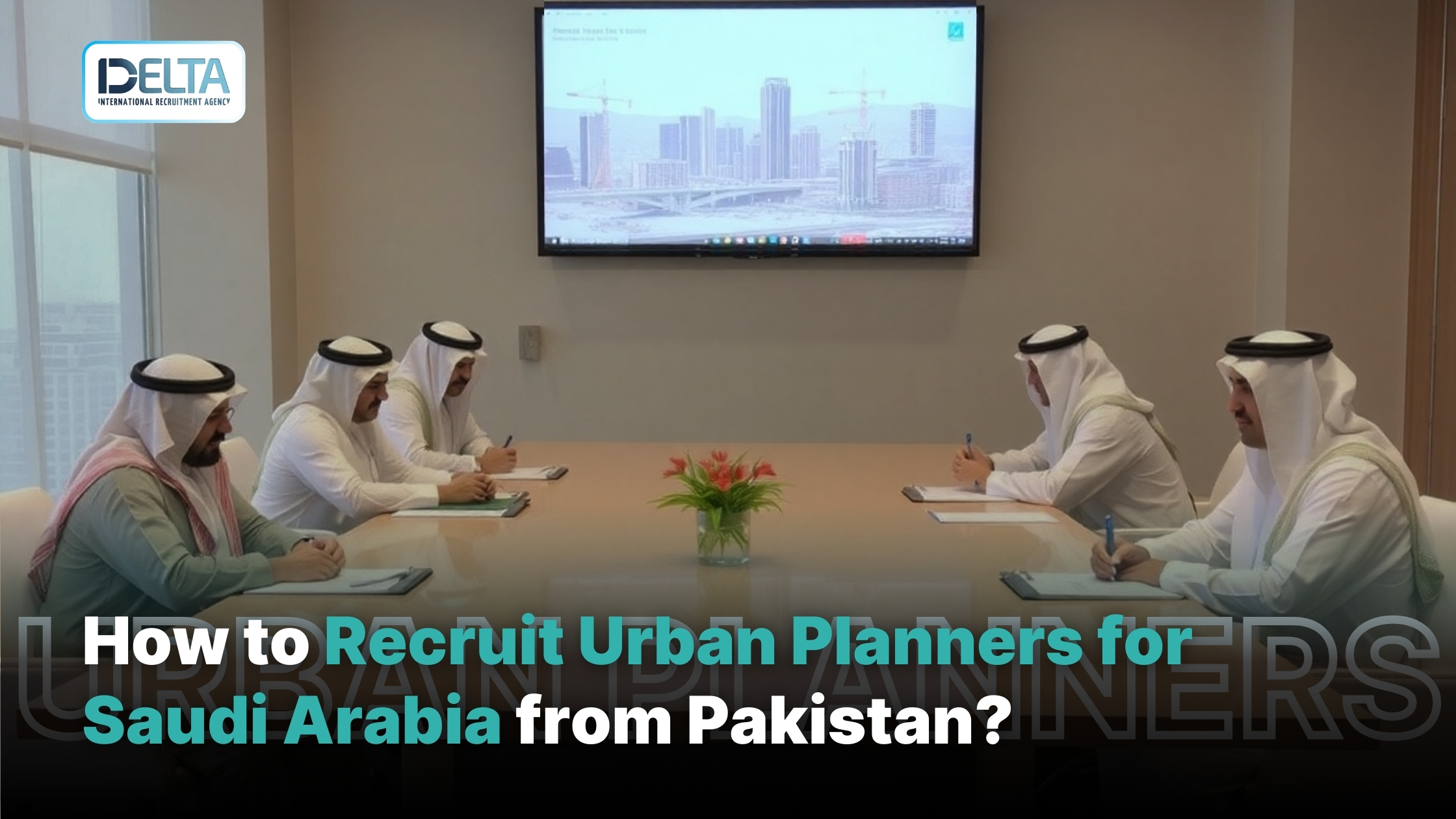 How to Recruit Urban Planners for Saudi Arabia from Pakistan?